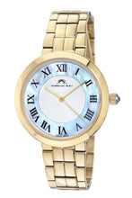 Load image into Gallery viewer, Helena Women&#39;s Baby Blue and Goldtone Bracelet watch, 1072BHES