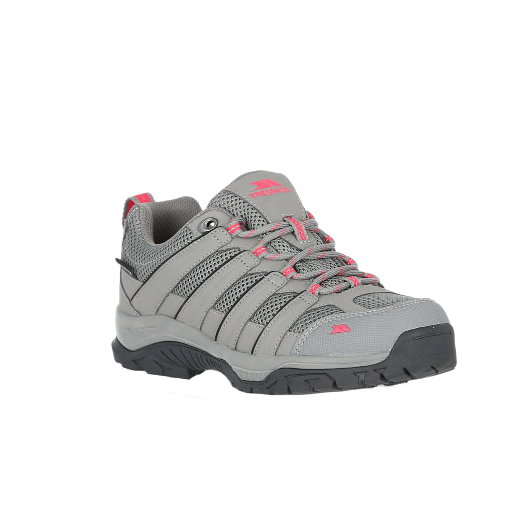 Womens/Ladies Leka Low Cut Shoe - Gray