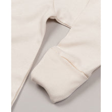 Load image into Gallery viewer, Babybugz Baby Unisex Organic Cotton Envelope Neck Sleepsuit (Natural)
