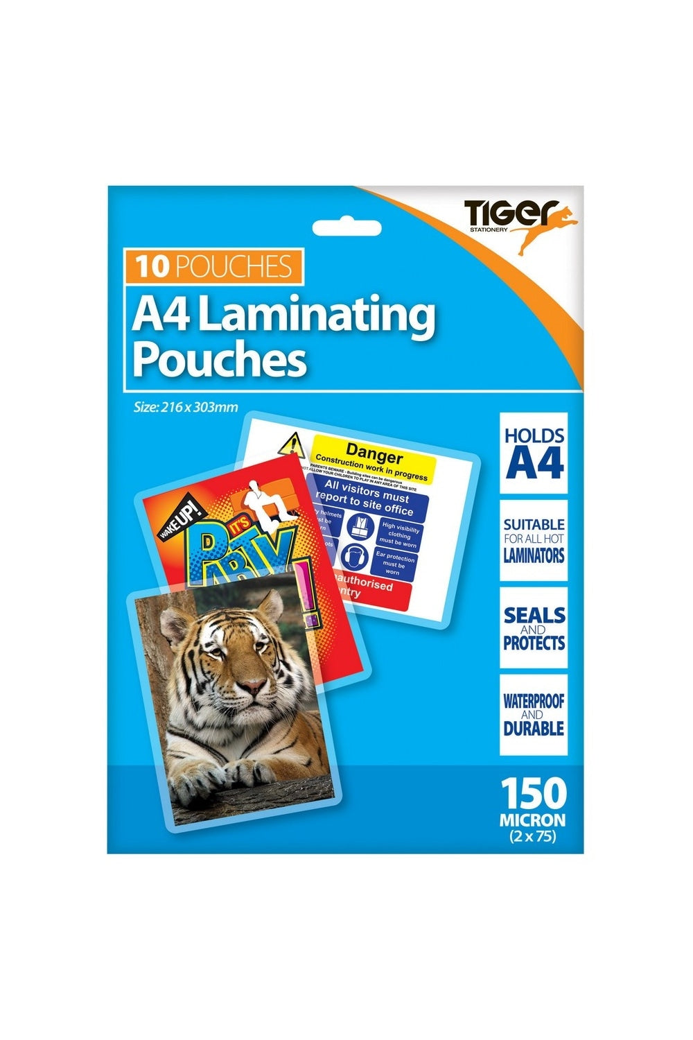 Tiger Stationery Laminating Pouches