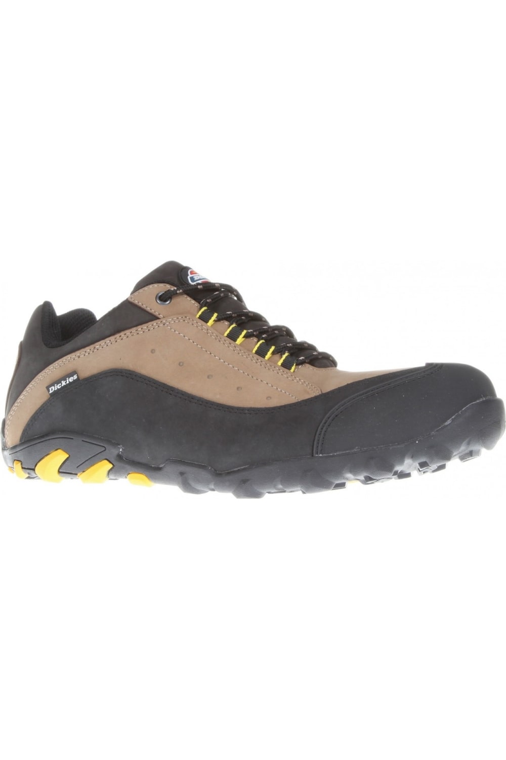 Mens Faxon Safety Trainers/Workwear - Camel/Black