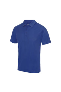 Mens Plain Sports Polo Shirt - Royal Blue