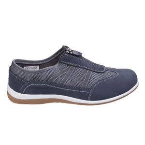 Womens/Ladies Mombassa Comfort Shoe - Gray
