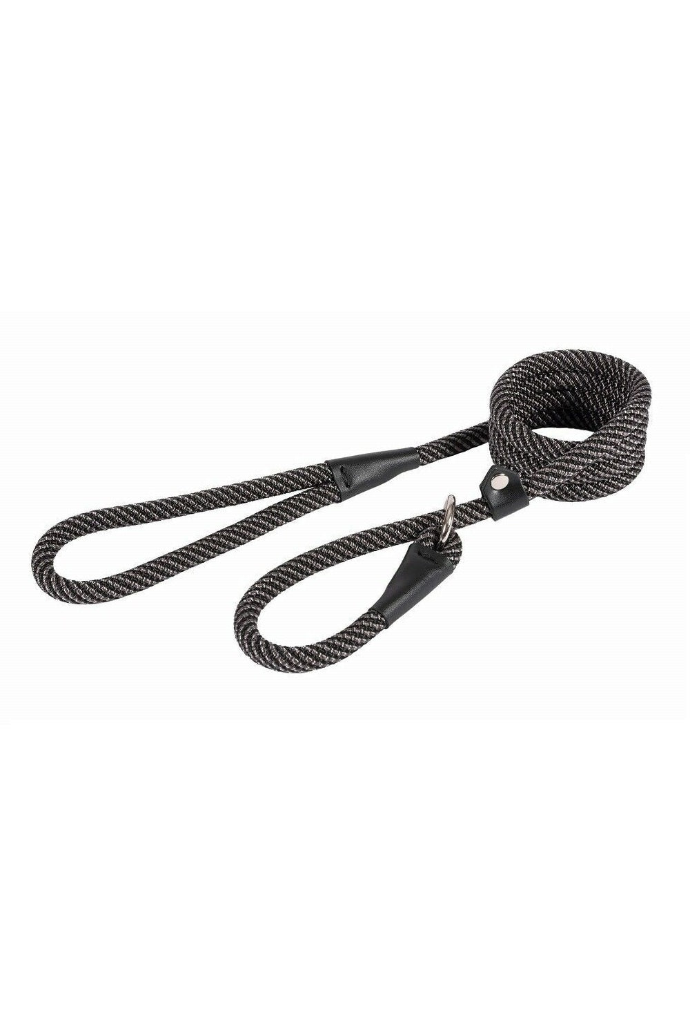 Ancol Dog Lead (Black/Gray) (1.5m x 12mm)