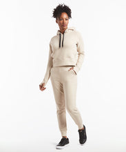 Load image into Gallery viewer, Luxe Fleece Cropped Hoodie | Women&#39;s Ivory