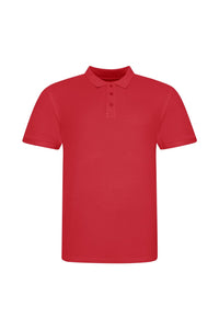 Mens The 100 Polo Shirt - Fire Red