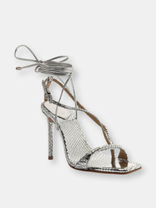 Vikki Metallic Leather Sandal