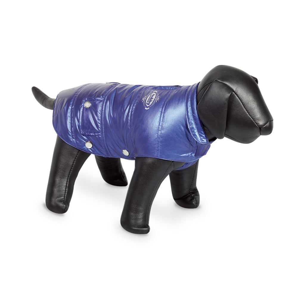 Nobby Olivia Waterproof Dog Coat (Blue) (19in)