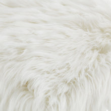 Load image into Gallery viewer, Liam Faux Fur Ottoman