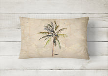 Load image into Gallery viewer, 12 in x 16 in  Outdoor Throw Pillow Palm Tree #3 Canvas Fabric Decorative Pillow