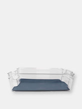 Load image into Gallery viewer, Michael Graves Design 12.5&quot; x 8.25&quot; Fridge Bin with Indigo Rubber Lining