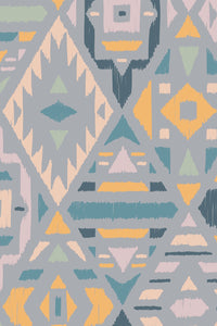 Eco-Friendly Geometric Triangle Pattern Wallpaper