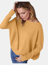 Load image into Gallery viewer, Cashmere L/S Cropped Boyfriend