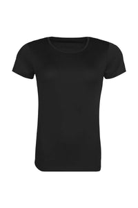 Womens Cool Recycled T-Shirt - Black