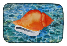 Load image into Gallery viewer, 14 in x 21 in Sea Shell Dish Drying Mat