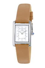 Load image into Gallery viewer, Karolina Women&#39;s Diamond Watch with Cognac Leather Band, 1081CKAL