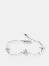 Load image into Gallery viewer, North Star Trio Diamond Bracelet in Sterling Silver
