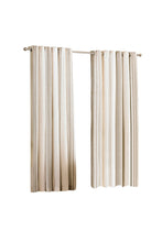 Load image into Gallery viewer, Riva Home Broadway Ringtop Curtains (Coffee) (90 x 90 inch)