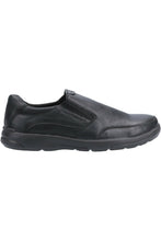 Load image into Gallery viewer, Mens Aaron Slip On Leather Shoe - Black
