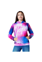 Load image into Gallery viewer, Girls System Hoodie - Pink/Purple/White