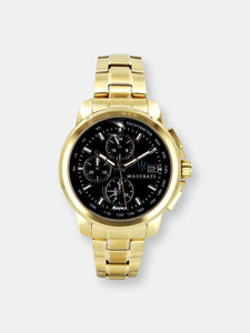 Maserati Men's Successo R8873645002 Gold Stainless-Steel Quartz Dress Watch