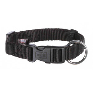 Trixie Classic Dog Collar (Black) (15.75in - 25.59in)