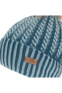 Womens/Ladies Faded Knitted Hat