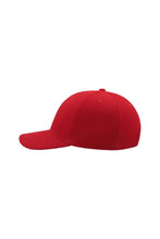 Load image into Gallery viewer, Atlantis Liberty Six Brushed Cotton 6 Panel Cap (Red)