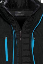 Load image into Gallery viewer, Stormtech Mens Matrix System Jacket (Black/Electric Blue)