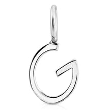 Load image into Gallery viewer, Silver Essential Letters Pendants