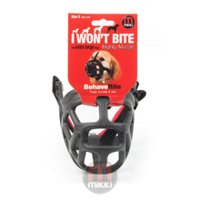 Load image into Gallery viewer, Interpet Mikki Mighty Muzzle (Black) (Size 4)