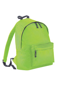 Fashion Backpack/Rucksack,18 Liters Pack Of 2 - Lime/Graphite