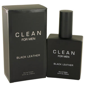Clean Black Leather by Clean Eau De Toilette Spray 3.4 oz