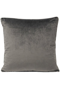 Paoletti Meridian Cushion Cover (Charcoal/Dove Grey) (21.6 x 21.6inch)