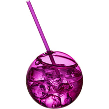 Load image into Gallery viewer, Bullet Fiesta Ball And Straw (Pack of 2) (Pink) (9.1 x 4.7 inches)