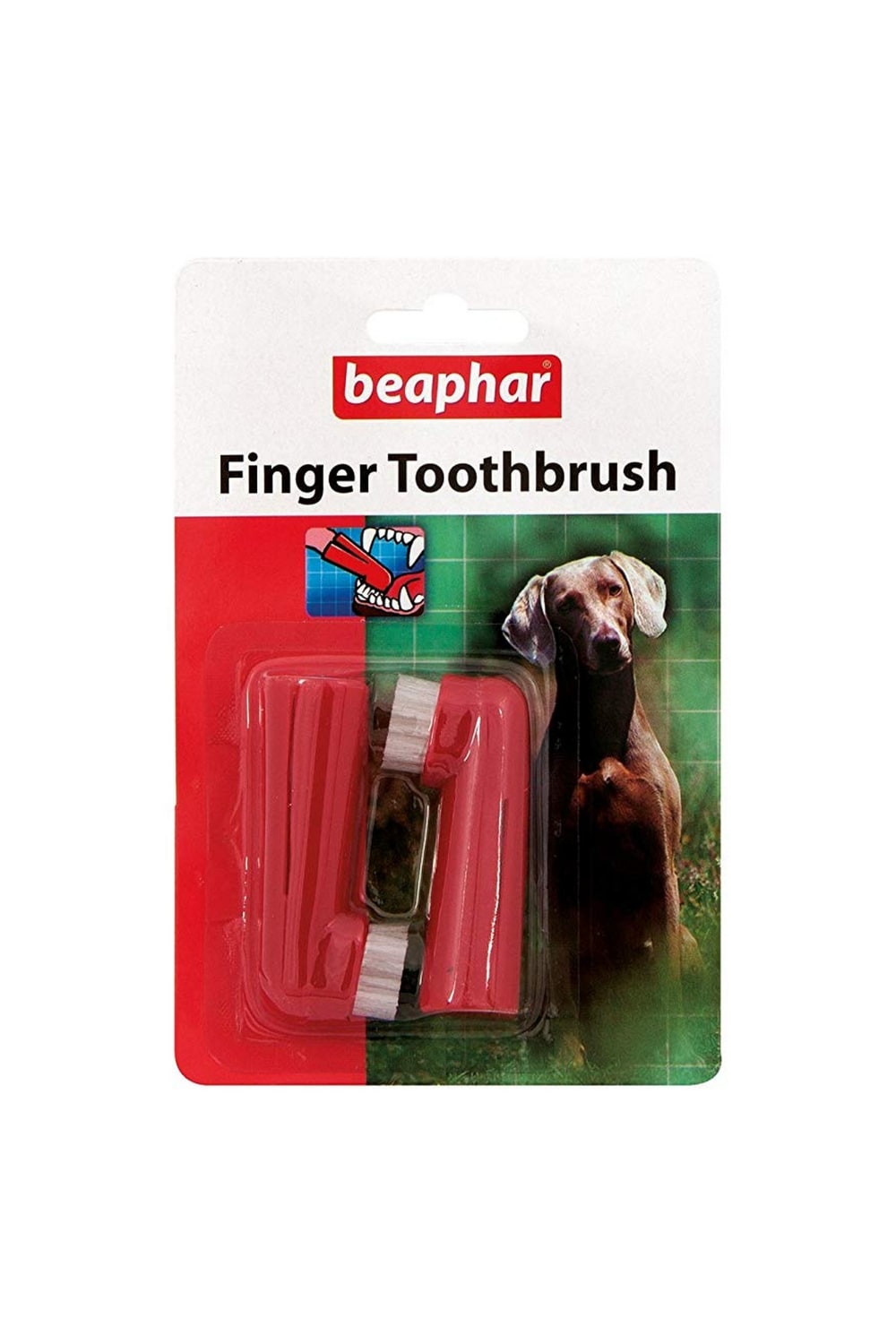 Beaphar Finger Toothbrush (2 Pack) (May vary) (One Size)
