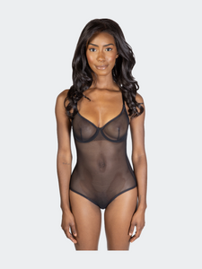 Sheer Mesh Bodysuit, Tara