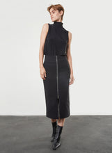Load image into Gallery viewer, Zip Front Pencil Skirt