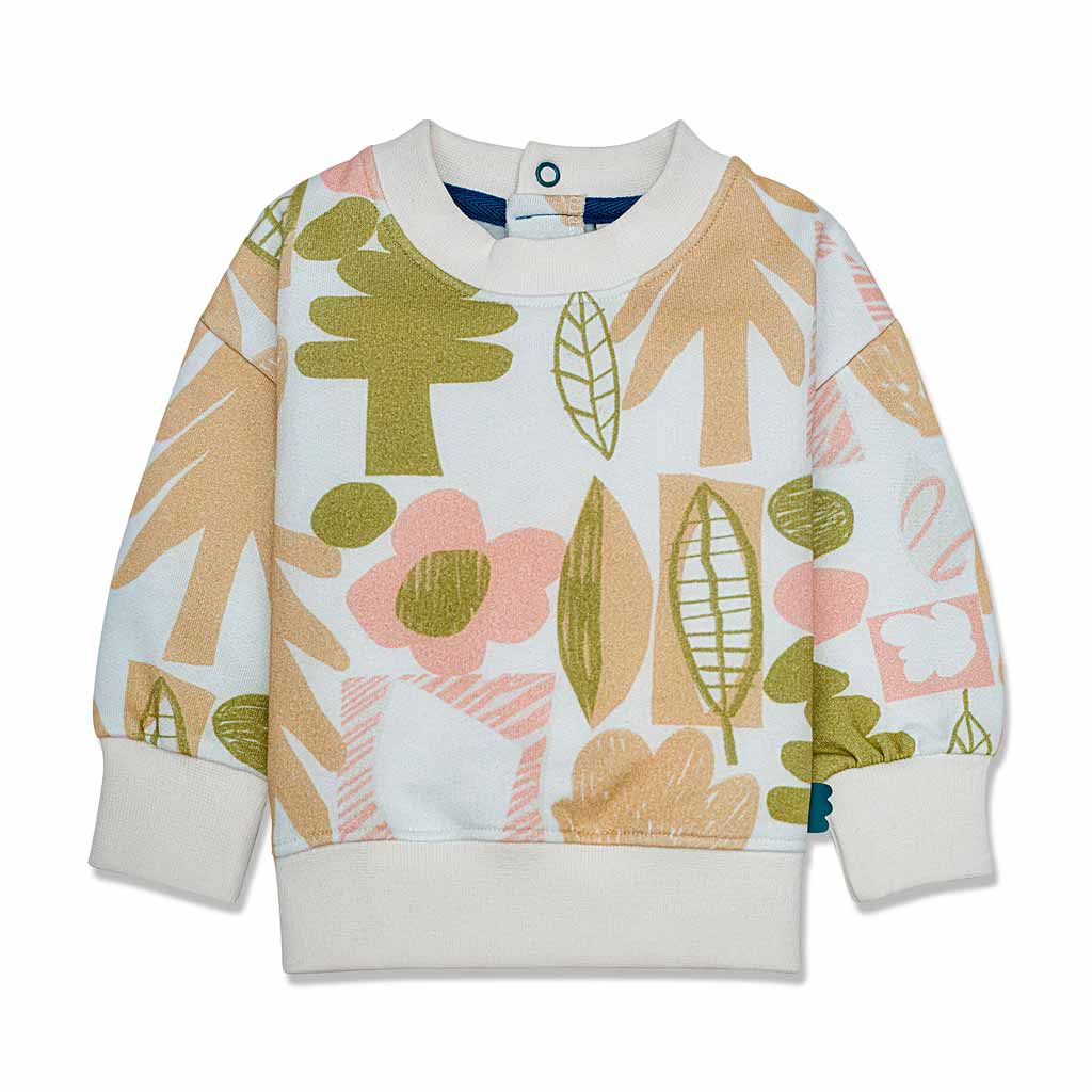 Forest Print Baby Sweatshirt