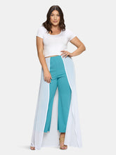 Load image into Gallery viewer, Mesh Cape Capri Pants