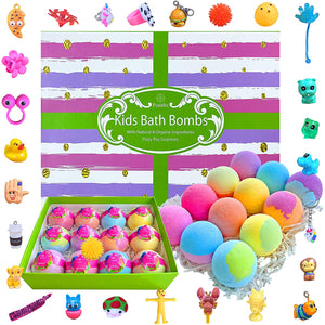 Natural Bath for Kids with Toys Inside