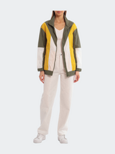 Load image into Gallery viewer, Colorblock Nylon Track Jacket