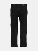 Load image into Gallery viewer, Lanvin Men&#39;s Black Woolmark Cotton Dress Pants