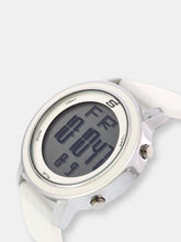 Load image into Gallery viewer, Skechers Watch SR6009 Westport, Digital Display, Chronograph, Date Function, Alarm, Backlight Display, White Silicone Band, Silver
