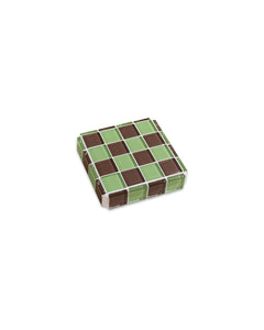Glass Tile Cube - Mint Dark Chocolate