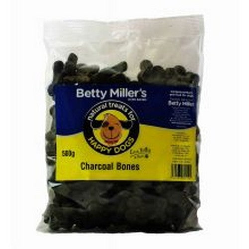 Betty Millers Charcoal Bones Dog Treats (May Vary) (17.6oz)