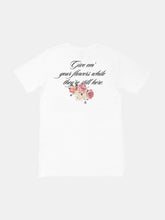 Load image into Gallery viewer, Peony tee - Merch line (White)
