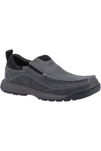 Load image into Gallery viewer, Mens Duncan Leather Shoes - Black