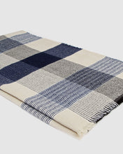 Load image into Gallery viewer, Keystone Plaid Scarf - Navy