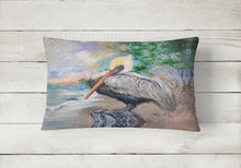 Load image into Gallery viewer, 12 in x 16 in  Outdoor Throw Pillow Pelican Bay Canvas Fabric Decorative Pillow